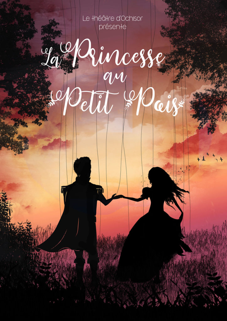 Affiche spectacle La Princesse au Petit Pois