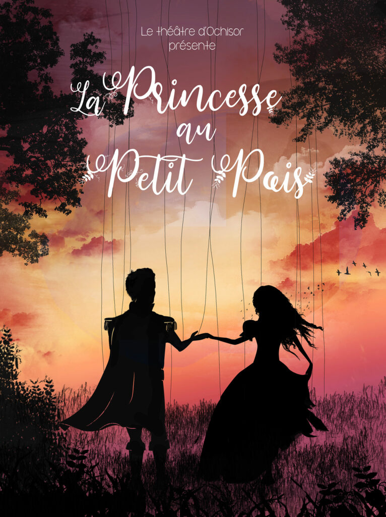 Affiche spectacle La Princesse au Petit Pois